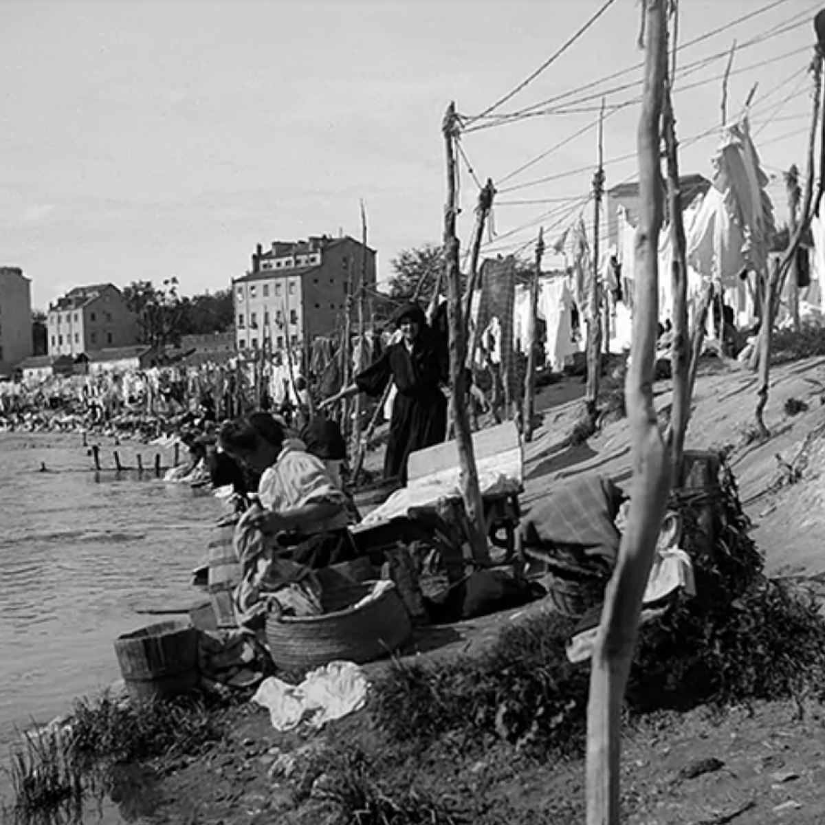 Cigarreras, lavanderas y verduleras de Madrid