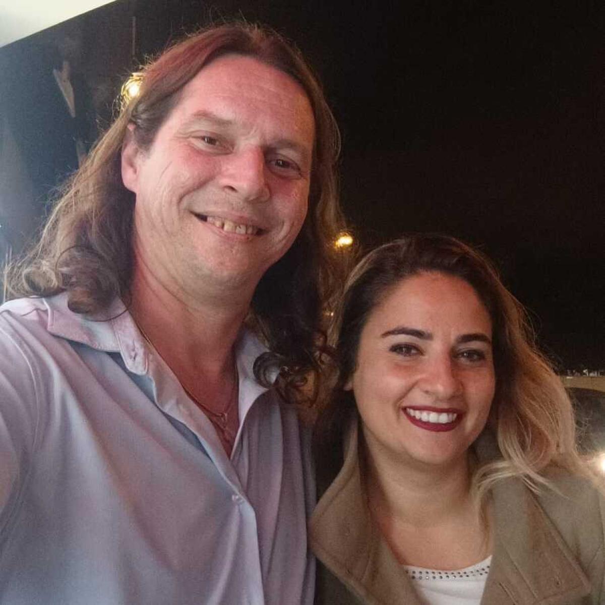 Reynier Mario y Laura Mrquez