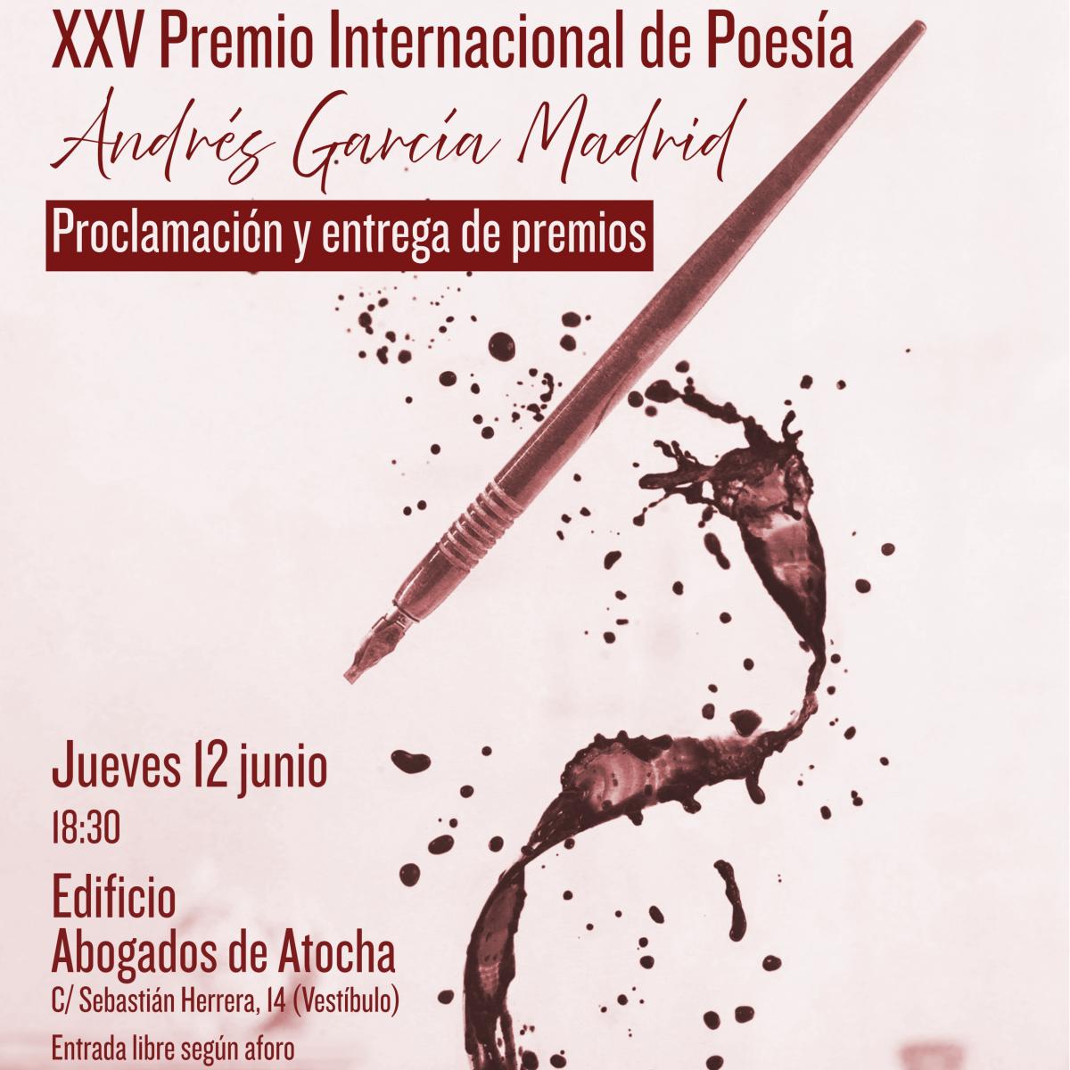 XXV Concurso Andrs Garca Madrid BANNER