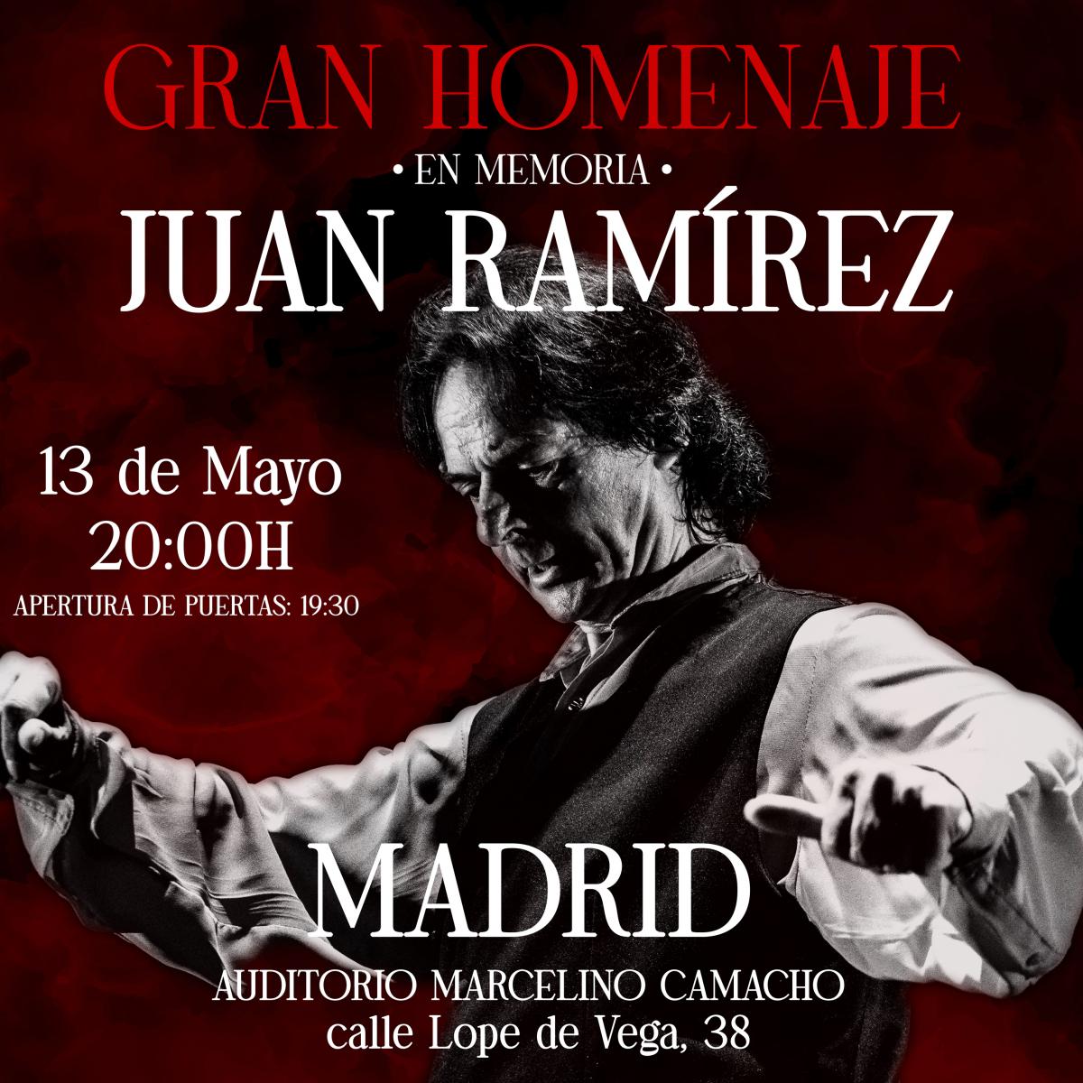 Homenaje a Juan Ramírez