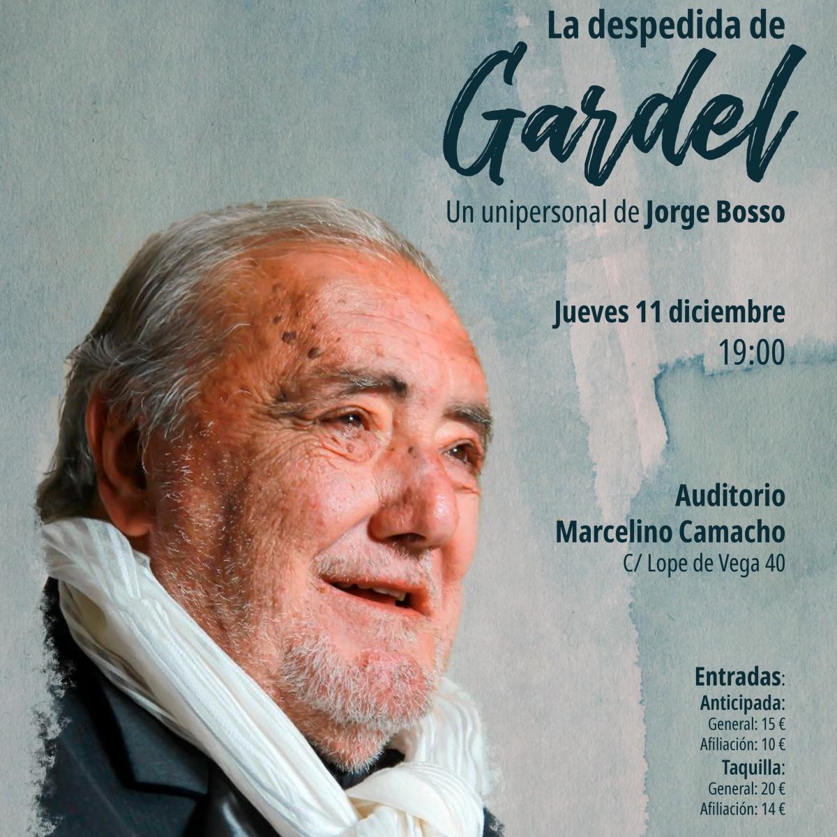 La despedida de Gardel