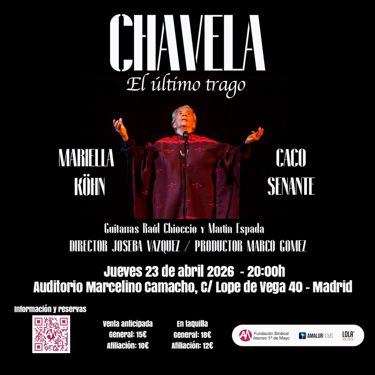 Chavela, el último trago