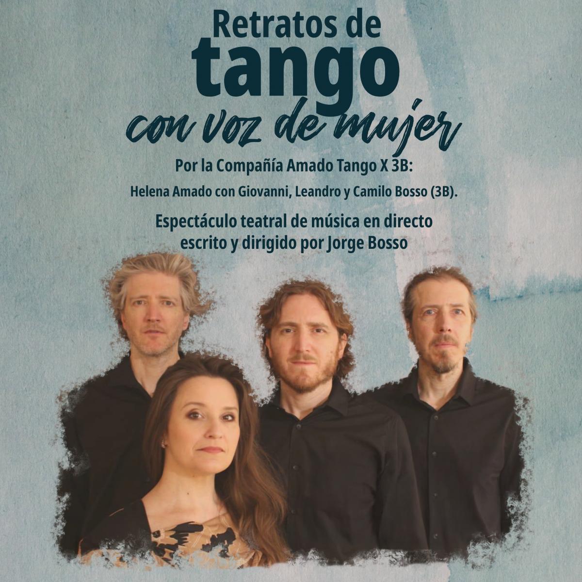 Retratos de tango con voz de mujer