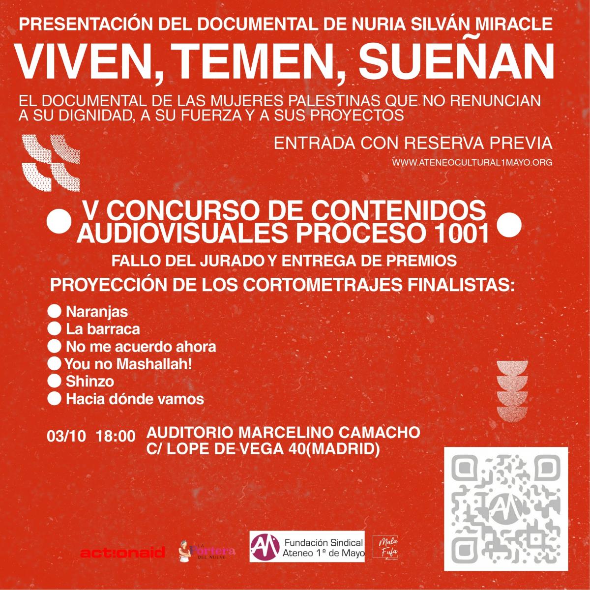 V Concurso de Contenidos Audiovisuales PROCESO 1001