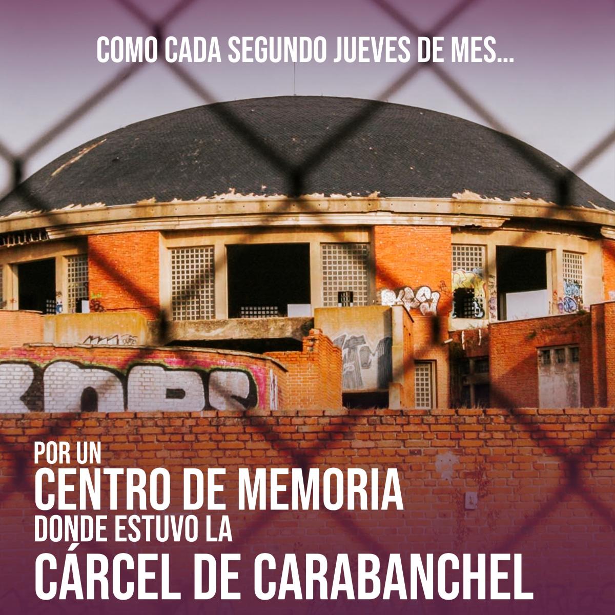 Centro de Memoria CÁRCEL DE CARABANCHEL - OCTUBRE BANNER