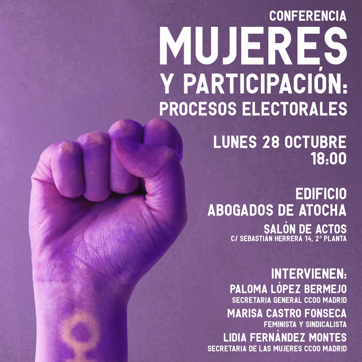 Mujeres y participacin BANNER