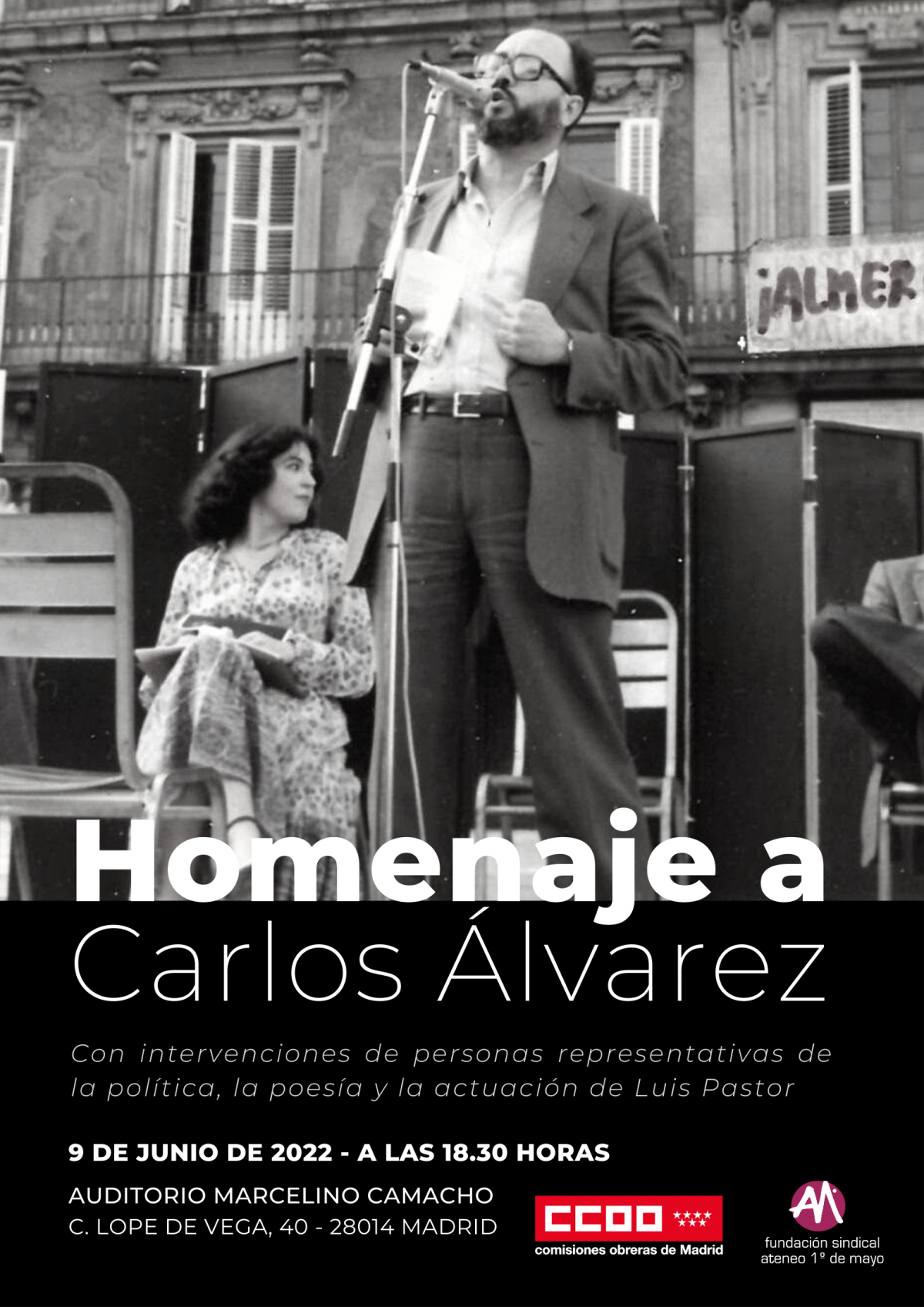En recuerdo del poeta Carlos Álvarez