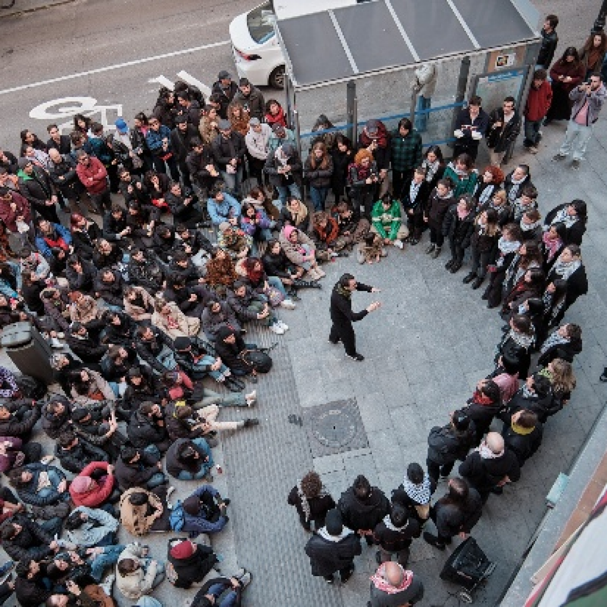 Madrid canta por Palestina